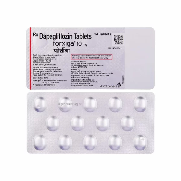 Forxiga 10mg Tablet - Image 2