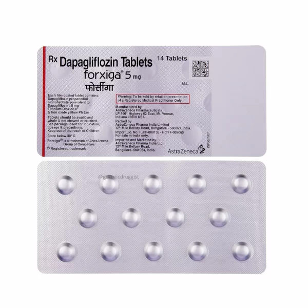 Forxiga 5mg Tablet - Image 2