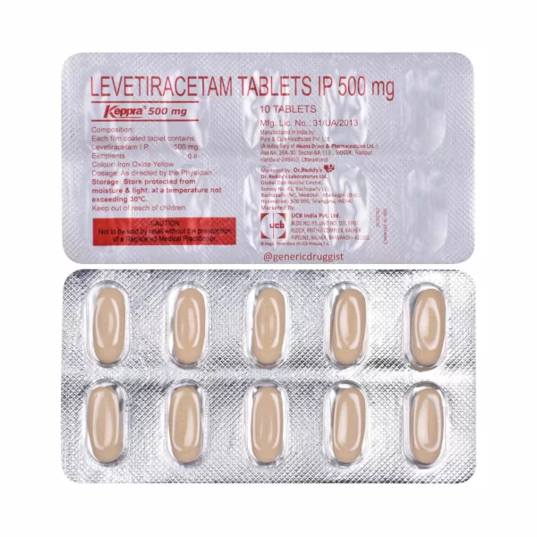 Keppra 500mg Tablet - Image 2