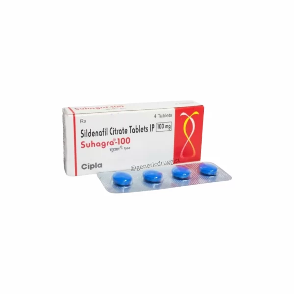 Suhagra 100 Tablet (4 tab/strip)