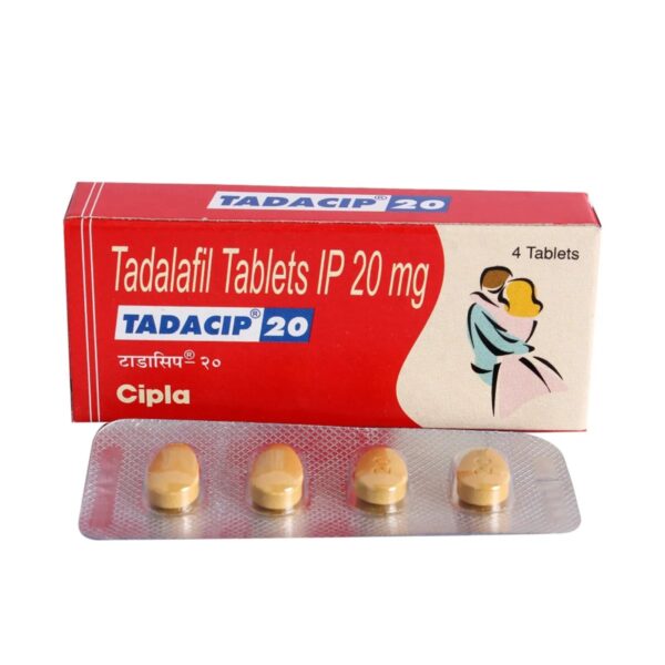 Tadacip 20 Tablet(4 tab/strip)