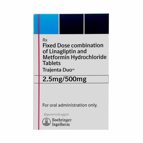 Trajenta Duo 2.5mg/500mg Tablet