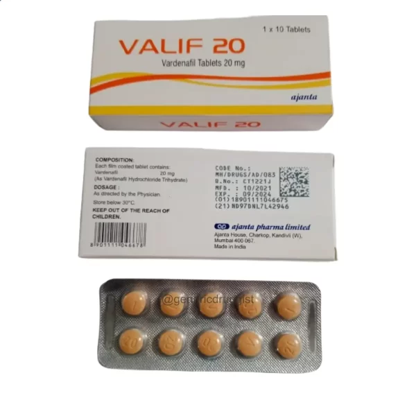 VALIF 20MG TABLET - Image 2