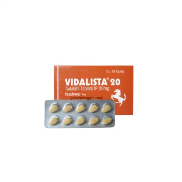 VIDALISTA 20MG TABLET