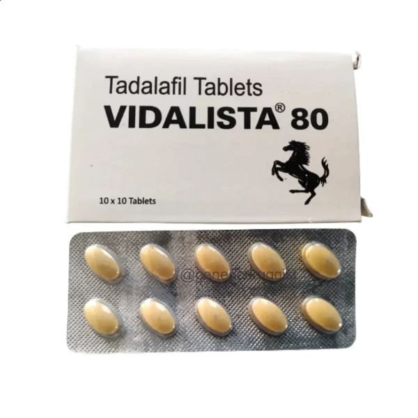 Vidalista 80mg (Tadalafil)