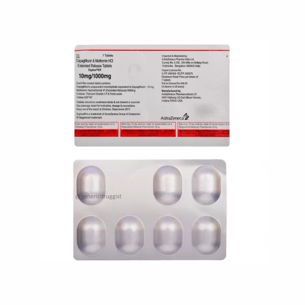 Xigduo XR 10mg/500mg Tablet - Image 2