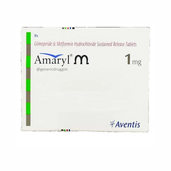 Amaryl M 1mg Tablet PR