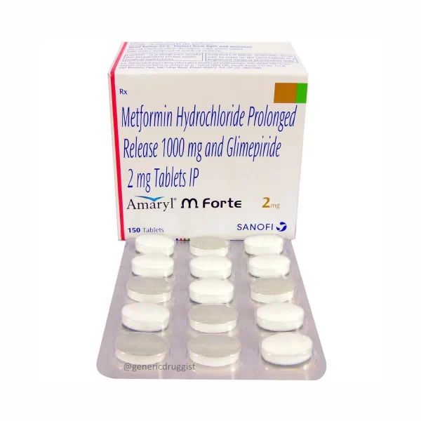 Amaryl M Forte 2mg Tablet PR