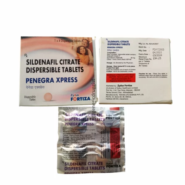 Penegra Xpress 50mg Tablet - Image 2