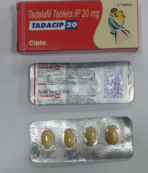 Tadacip 20 Tablet(4 tab/strip) - Image 2