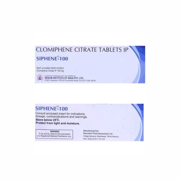 Siphene(clomiphene) 100 Tablet - Image 2