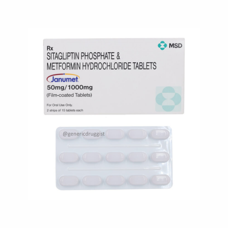 Janumet 50-1000mg Tablet: