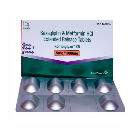 Kombiglyze XR 5mg1000mg Tablet