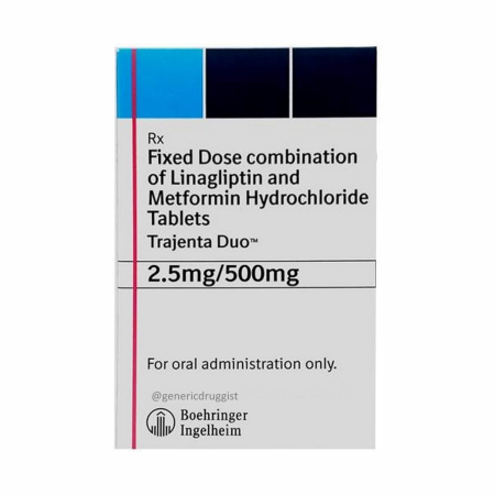 Trajenta Duo 2.5mg500mg Tablet