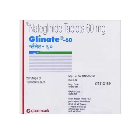Glinate 60mg Tablet